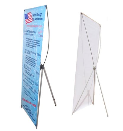 Custom Banner Printing with free X Type Banner Stand