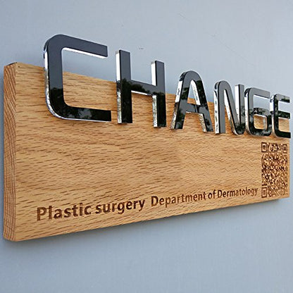 Custom Acrylic 3D Logo/Letter, Business Front Signs, Select Size and Thickness.