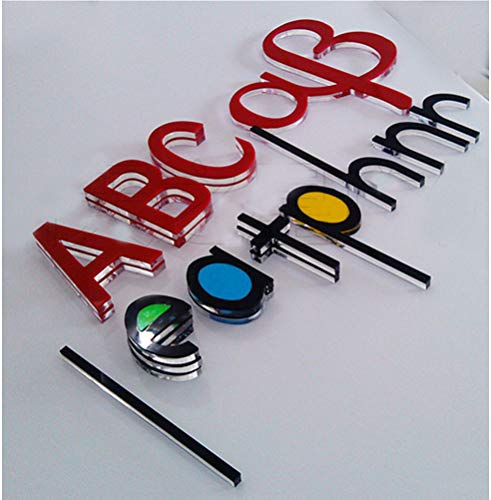 Custom Acrylic 3D Logo/Letter, Business Front Signs, Select Size and Thickness.